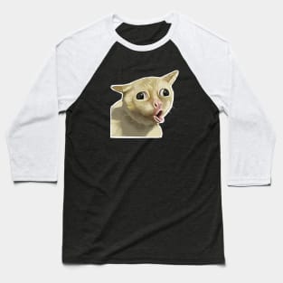 Coughing cat (Ueu) Baseball T-Shirt